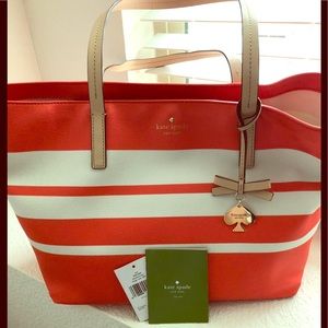 Kate Spade Hawthorne Lane Ryan stripe tote-NWT